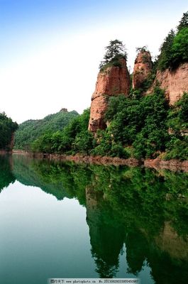 青山绿水图片